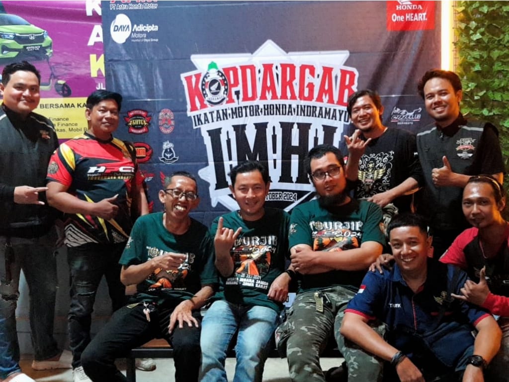 Ikatan Motor Honda Indramayu Gelar Kopdargab dan Sosialisasi HBD 2024