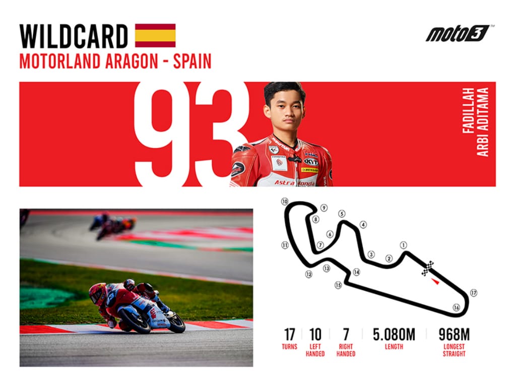 Siap Balapan di Moto3 Aragon, Arbi Aditama Raih Wildcard Kedua Kalinya Musim ini