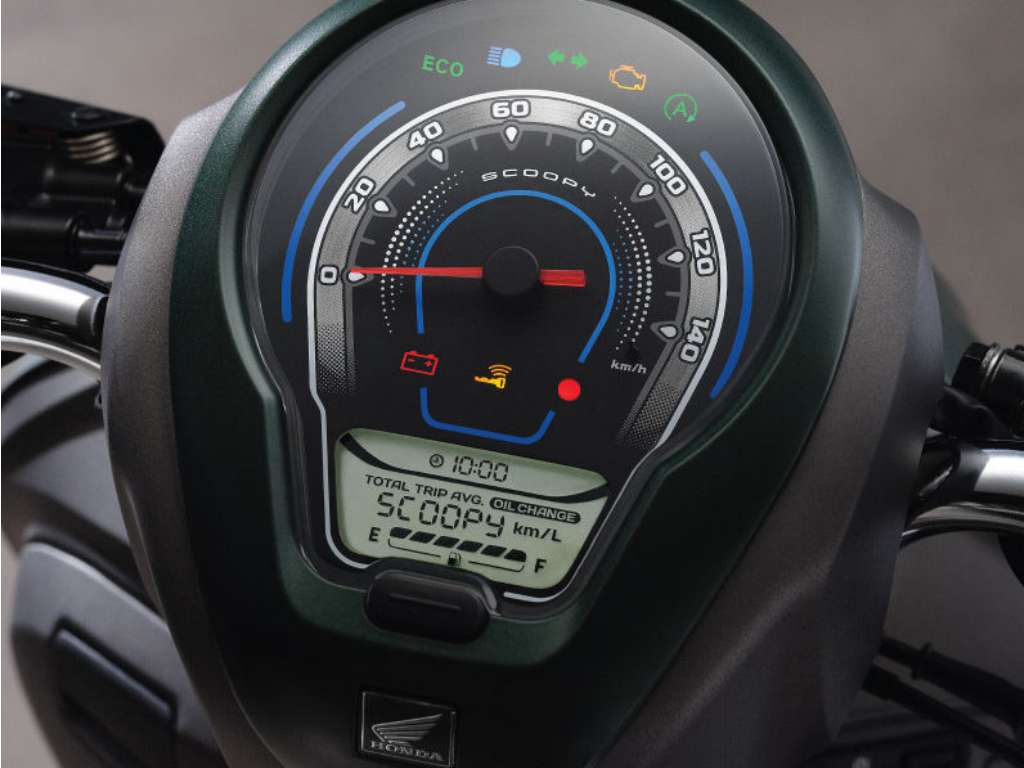 Ketahui Fitur Apa Saja di Panel Speedometer Honda Scoopy