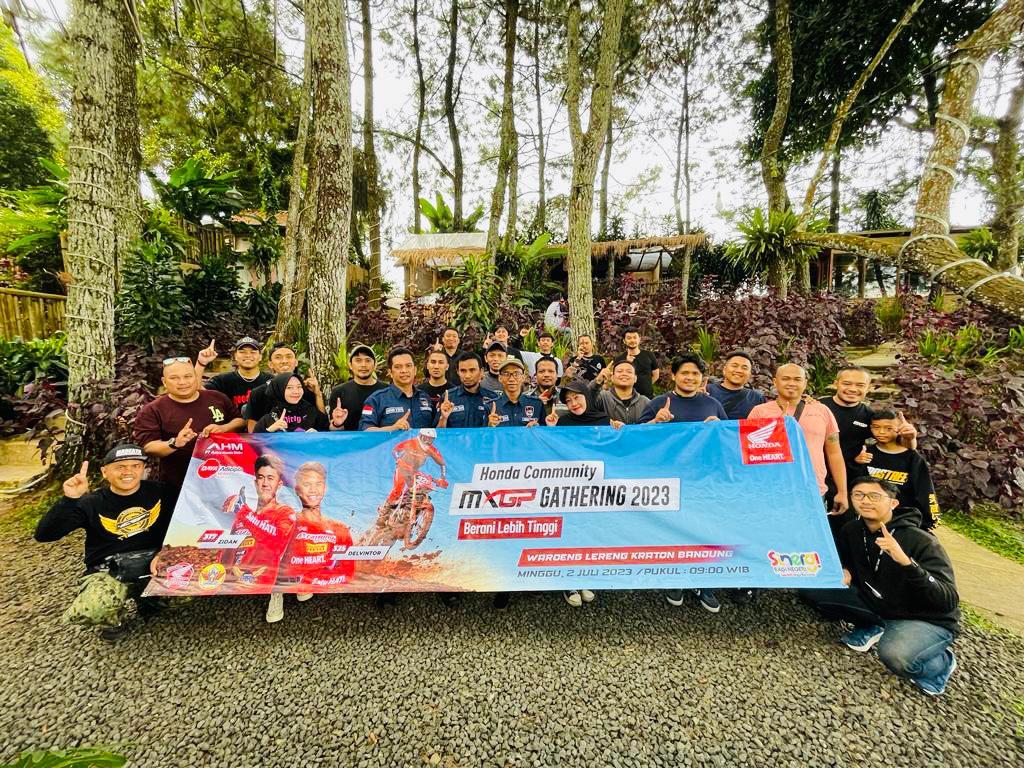 Bikers Honda Berkumpul Dalam Honda Community MX Gathering 2023