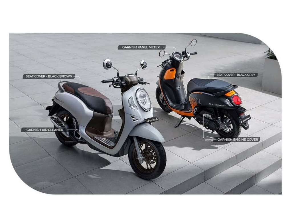 Buat Scoopy Tampil Beda Dengan 8 Genuine Accessories Honda