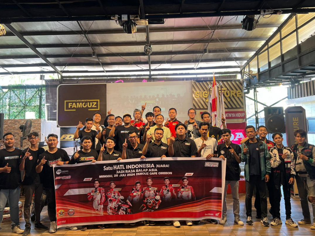 DAM Ajak Komunitas Honda Meriahkan ARRC Mandalika dengan Nonton Bareng di Cirebon