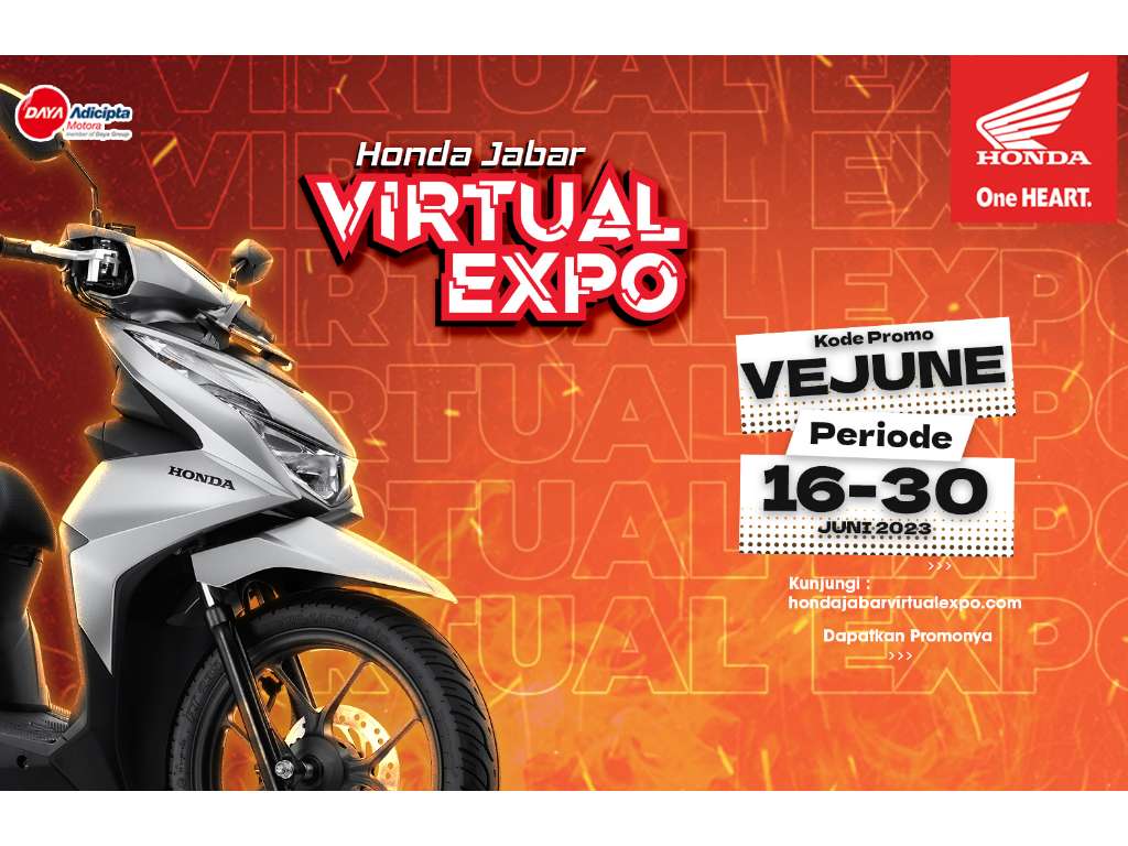 Makin Banyak Promo, Honda Jabar Virtual Expo Kembali Hadir di Bulan Juni