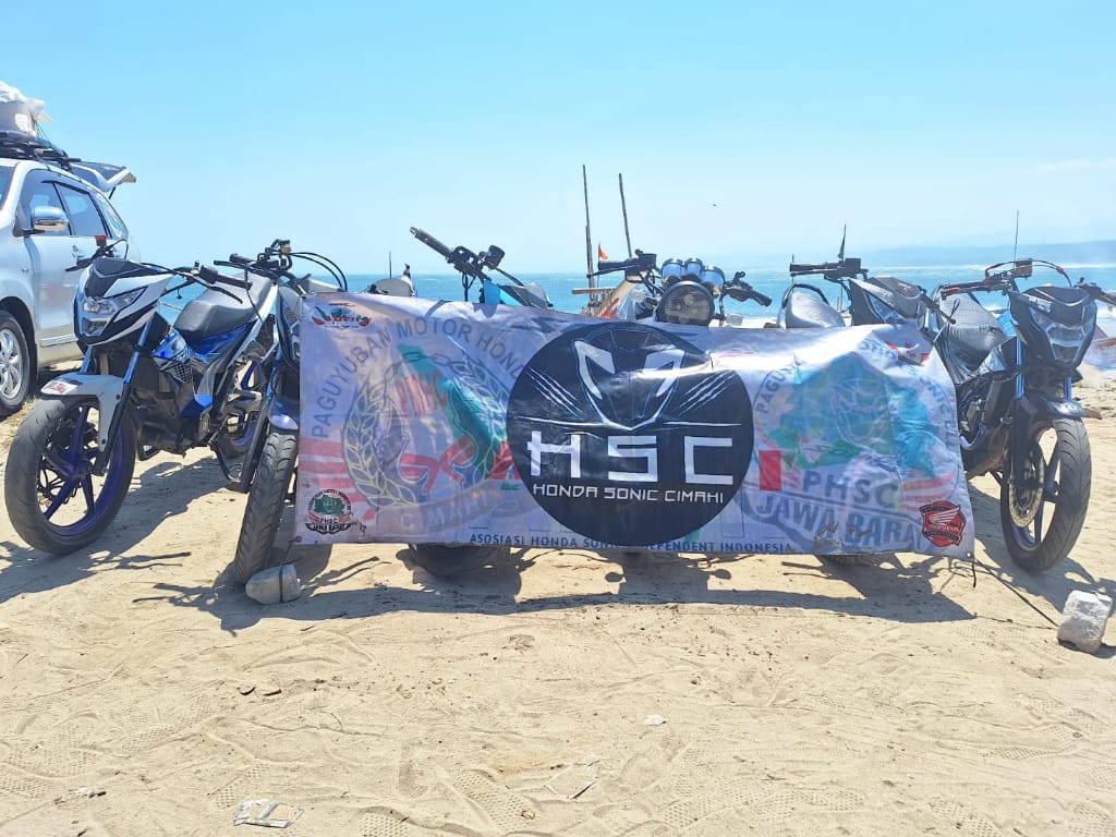 Touring Kemerdekaan Honda Sonic Cimahi ke Pantai Santolo Garut