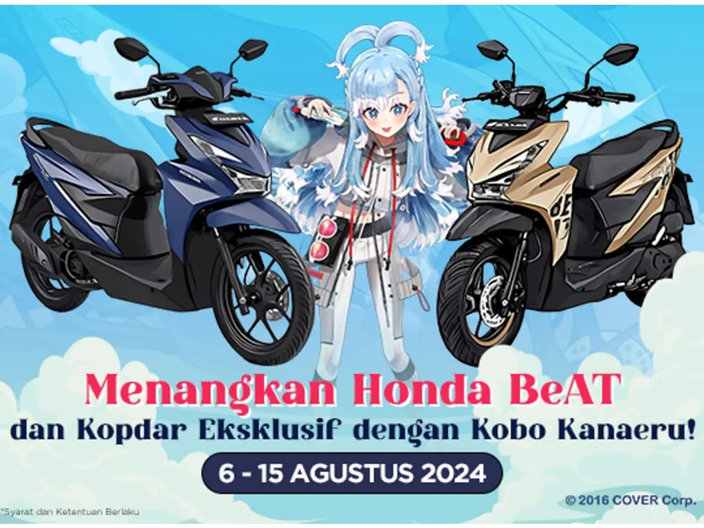 Giveaway Honda BeAT x Kobo Kanaeru