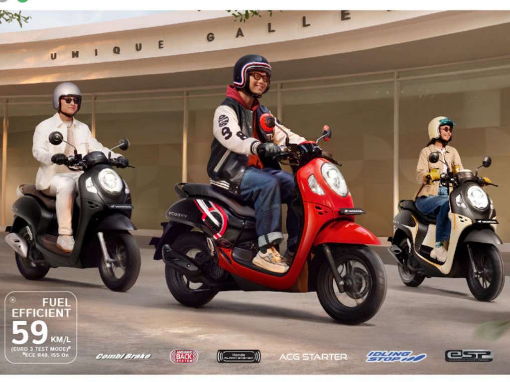 8 Pilihan Warna New Honda Scoopy Versi Terbaru