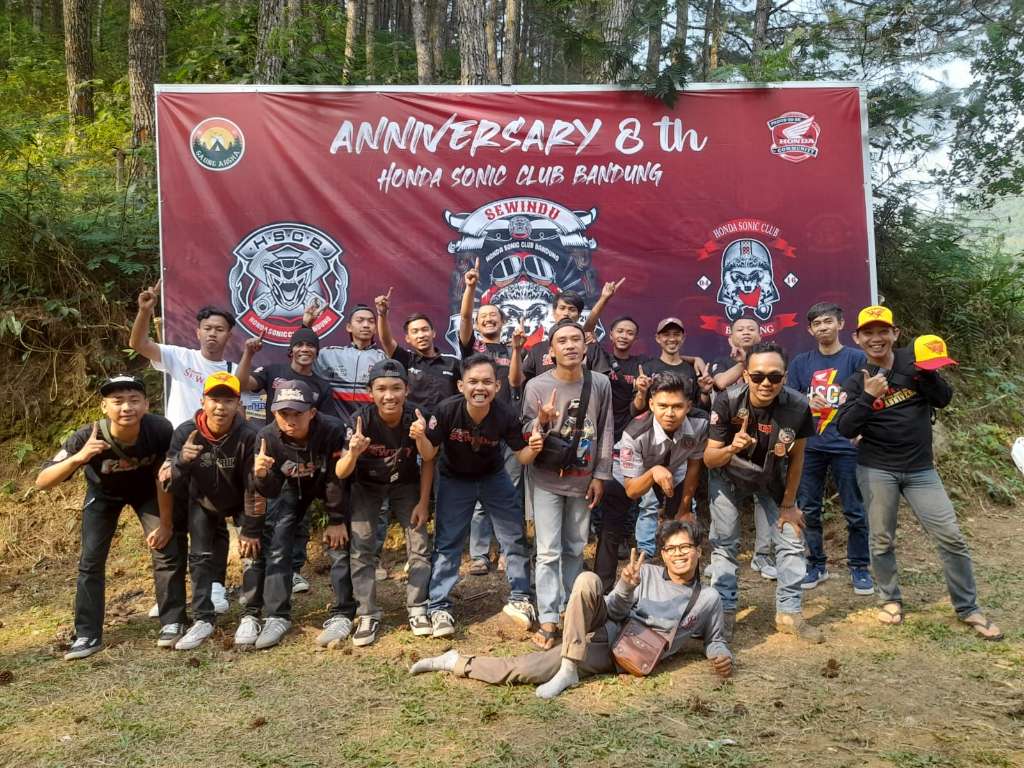 Honda Sonic Club Bandung Rayakan Sewindu Anniversary