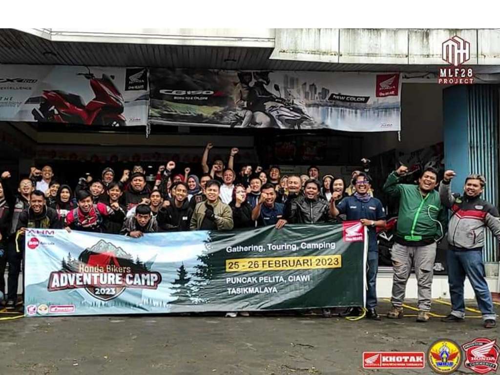 Honda Bikers Adventure Camp 2023 Digelar di Ciawi Tasikmalaya, Diikuti Komunitas Korwil 5 Jawabarat