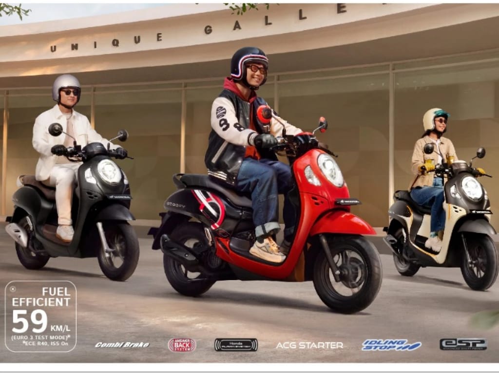 Outfit Yang Cocok Saat Berkendara Menggunakan Honda Scoopy