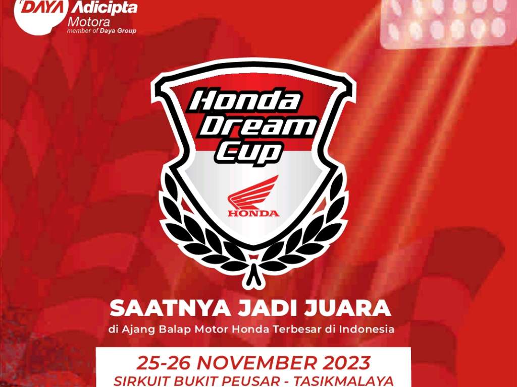 Ajang Balap Bergengsi Honda Dream Cup 2023 Akan Digelar di Tasikmalaya