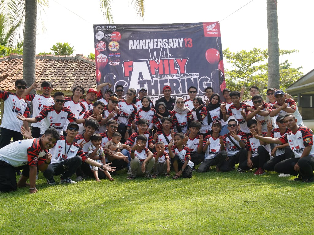 Family Gathering CBR Bogor Riders Rayakan 13th Anniversary dan Mubes ke-8