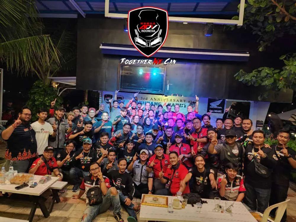 Honda ADV Indonesia Chapter Subang dan Garut Rayakan Anniversary Yang Ke-3