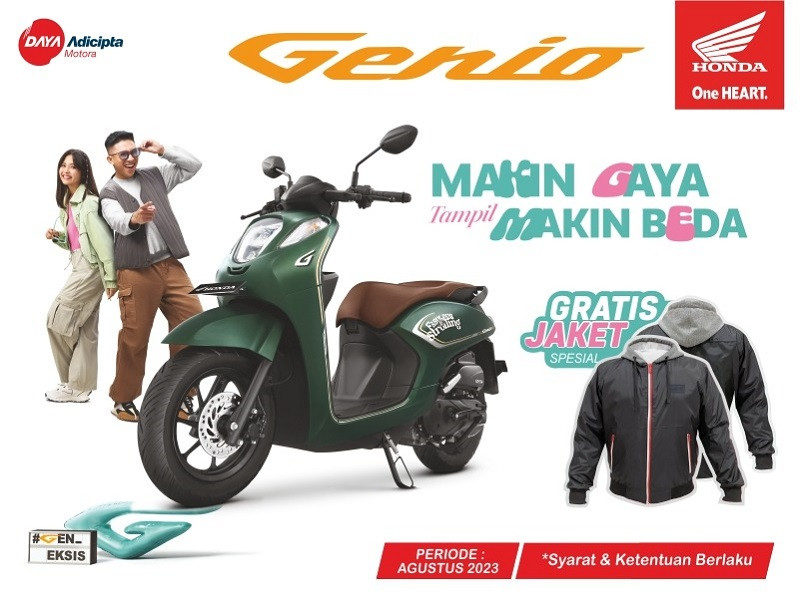 DAM Hadirkan Promo Pembelian Honda Genio di Bulan Agustus